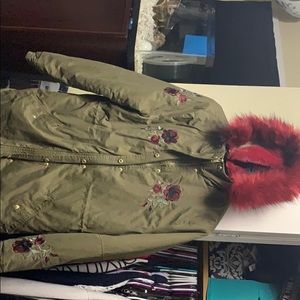 Flower Winter coat